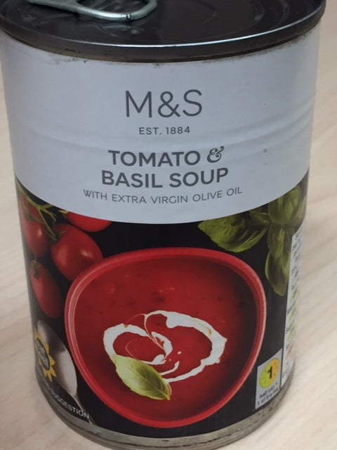 M&S Tomato & Basil Soup [400g]