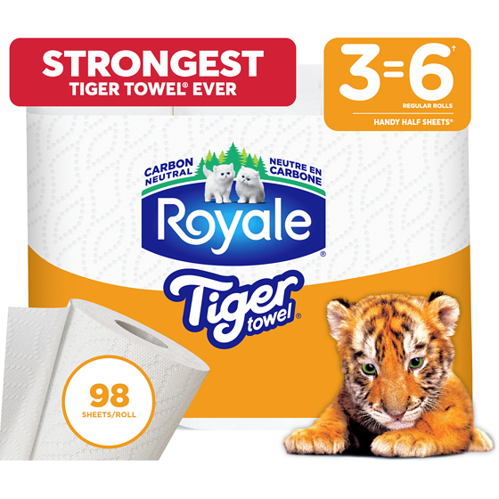 Royale Tiger Towels [3pk]