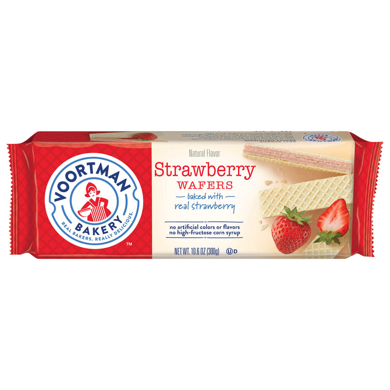 Voortman Strawberry Wafers [300g]
