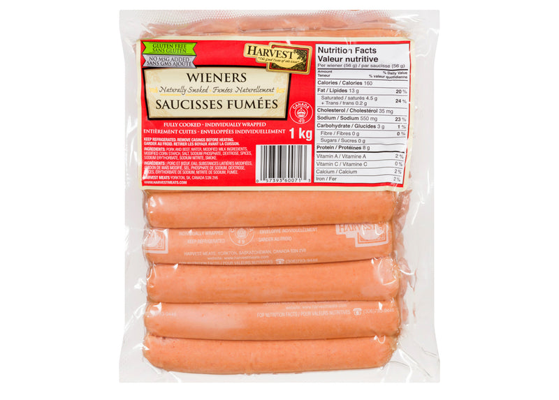 Harvest Wieners Regular [1 kg]