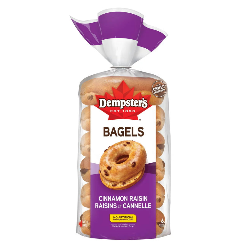 Dempsters Cinnamon Bagels [6pk]