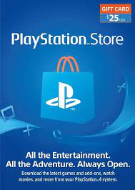 Playstation Card $25