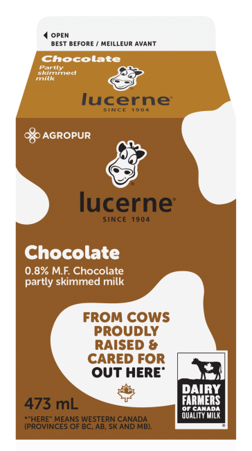 Lucerne Chocolate Milk [473ml]