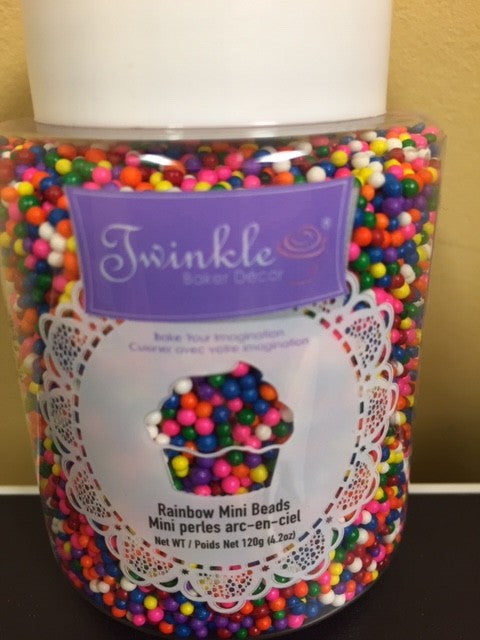 Twinkle Mini Rainbow Beads [120g]