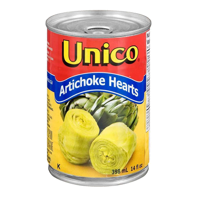 Unico Artichoke Hearts/Brine [398ml]