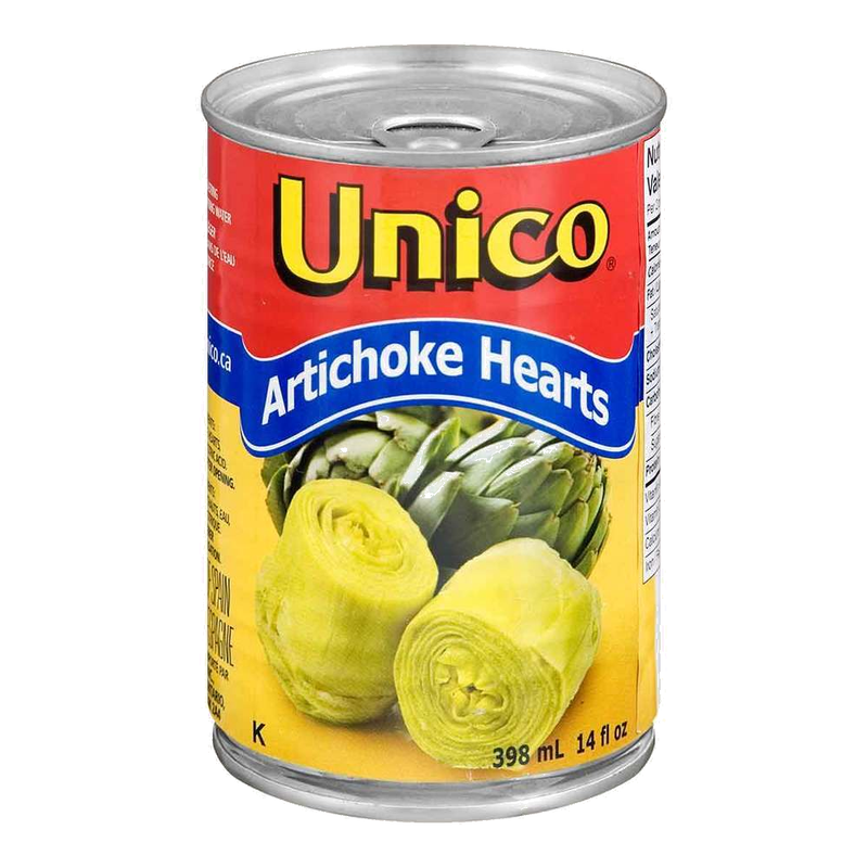 Unico Artichoke Hearts/Brine [398ml]