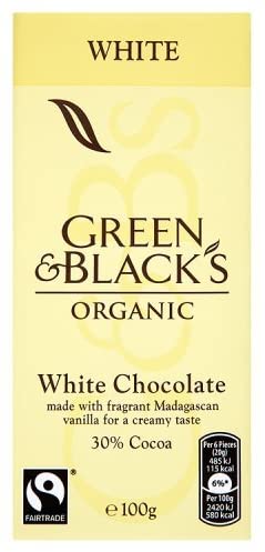 G&B Organic White Chocolate [90g]