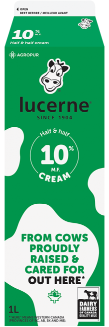 Lucerne Half & Half Cream [1l]