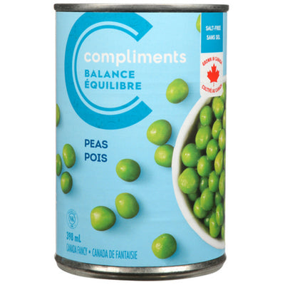 Compliments Balance Peas SF [398ml]