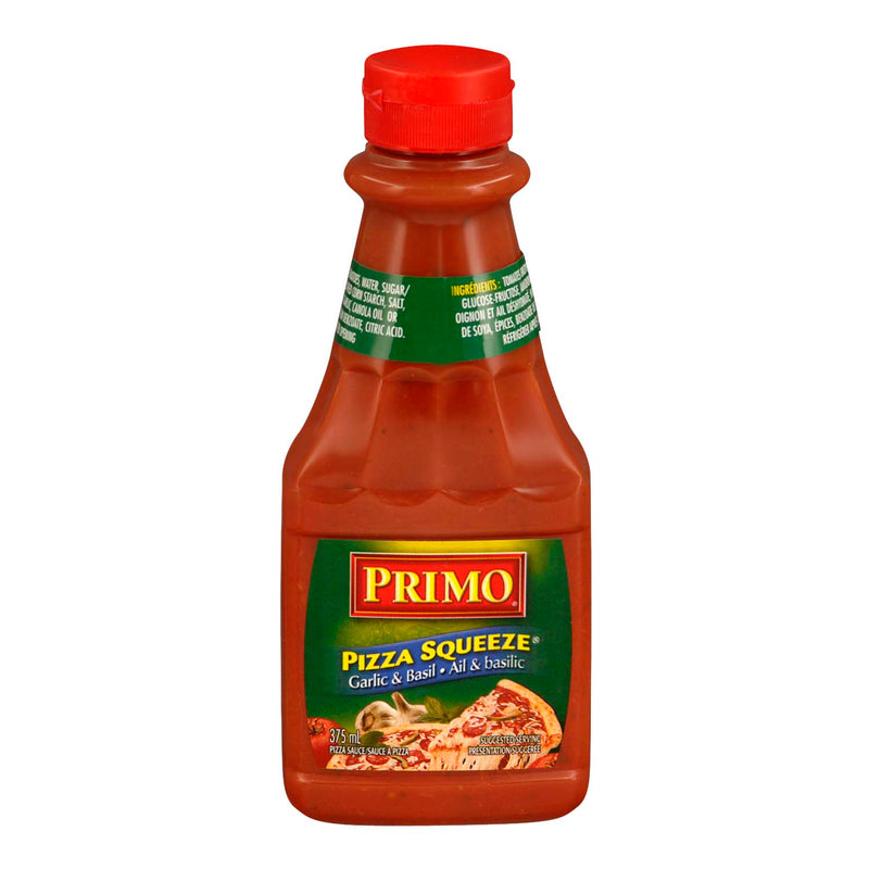 Primo Garlic & Basil Pizza Sauce [375ml]
