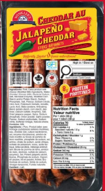 Winkler Pepperoni Sticks Jalapeno Cheese [450g]