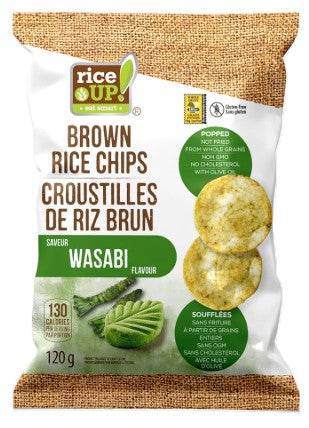 Rice Up Chips Wasabi [120g]
