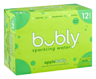 Bubly Apple 12x355ml [12 pkg]