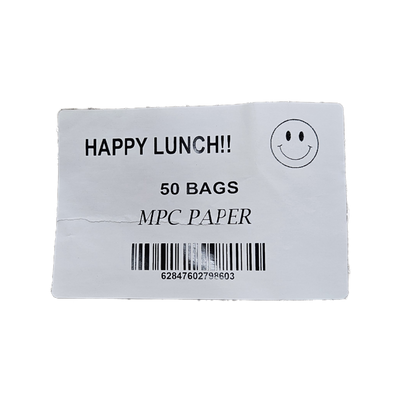 Happy Lunch Paper Bags 50pk
