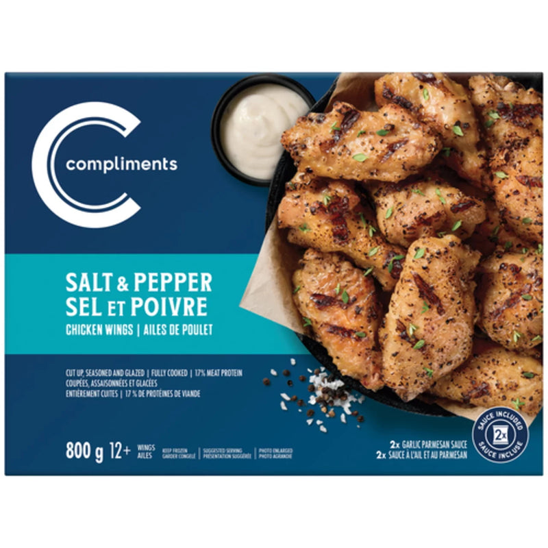 ComplimentsWingsSalt&Pepper [800g]