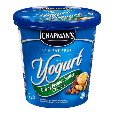 Chapman's Frozen Yogurt Peanut Butter Crunch [2l]