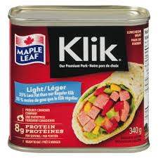 Maple Leaf Klik 25% Less Fat [340g]