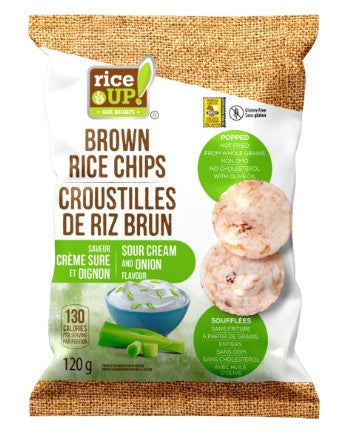 Rice Up Chips Sour Cream [120g]
