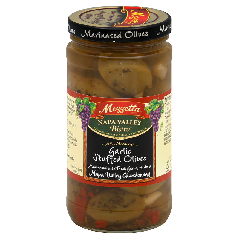 Mezzetta Garlic Stuffed Olives [250ml]