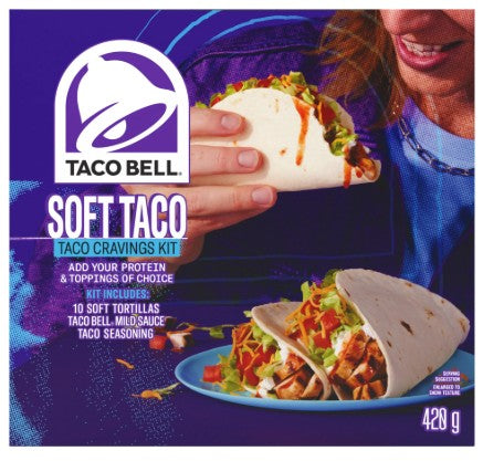 Taco Bell Soft Taco Kit [420g]