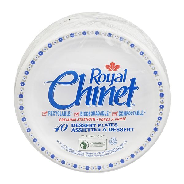 Chinette Dessert Plates 6.75"