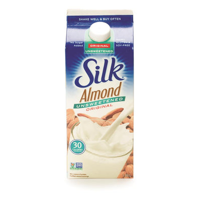 Silk Almond Milk Unsweetened Vanilla [1.89l]