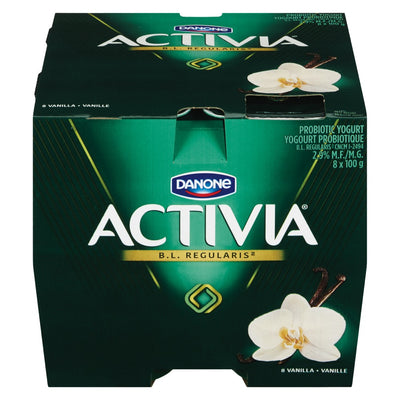 Danone Activia Yogurt Vanilla [8pk]