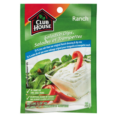 Club House Salad Dip Ranch [28g]