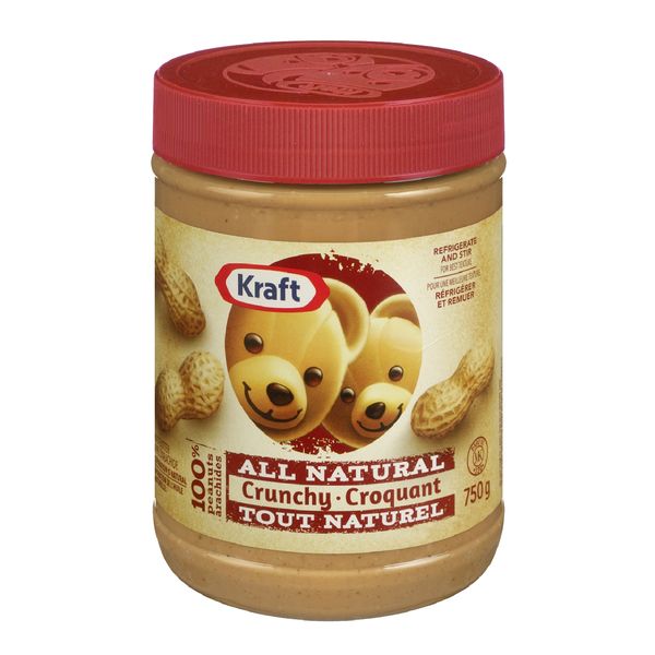 Kraft Peanut Butter Natural Crunch [750g]