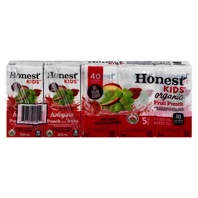Honest Kids Fruit Punch Juice [5pk]