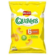 Walkers Quavers 6pk