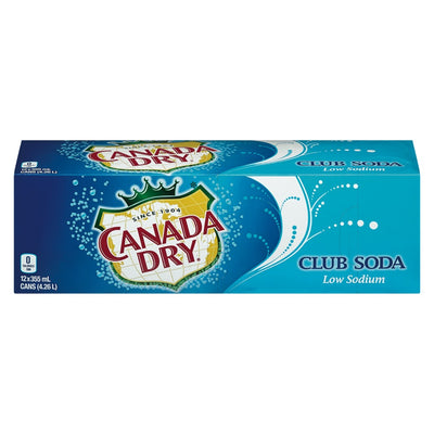 Canada Dry Club Soda Fridge Mate 12pk [355ml]