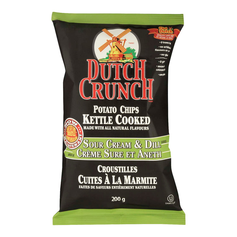 Old Dutch Crunch Chips Sour Cream Dill [200g]