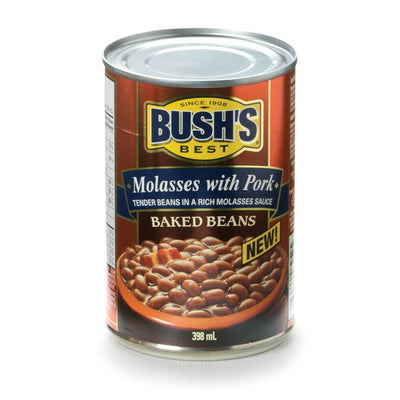 Bush Beans Molasses Pork [398ml]