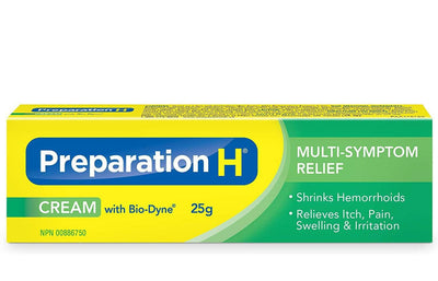 Preparation H Multi-Symptom Relief Cream, 25 g