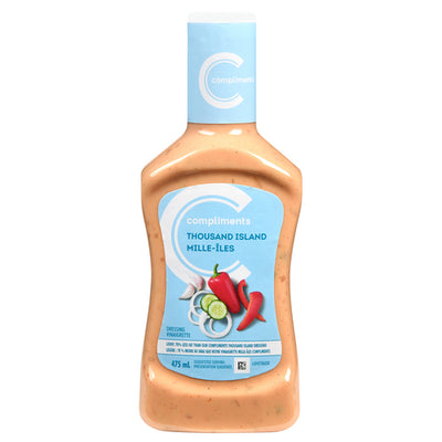 Compliments Balance Thousand Island Dressing, 475 mL