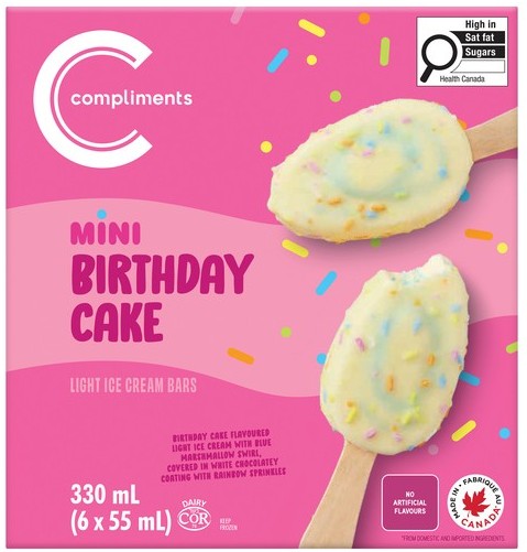 Mini Birthday Cake Bars [6pk]